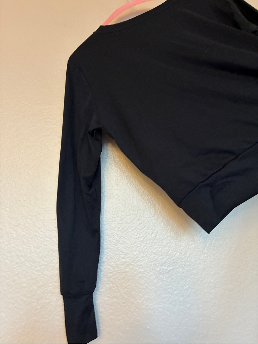 Vuori Black Crewneck Pullover Sweatshirt Logo Stretch Raglan Long Sleeve S Comfy - Picture 4 of 9